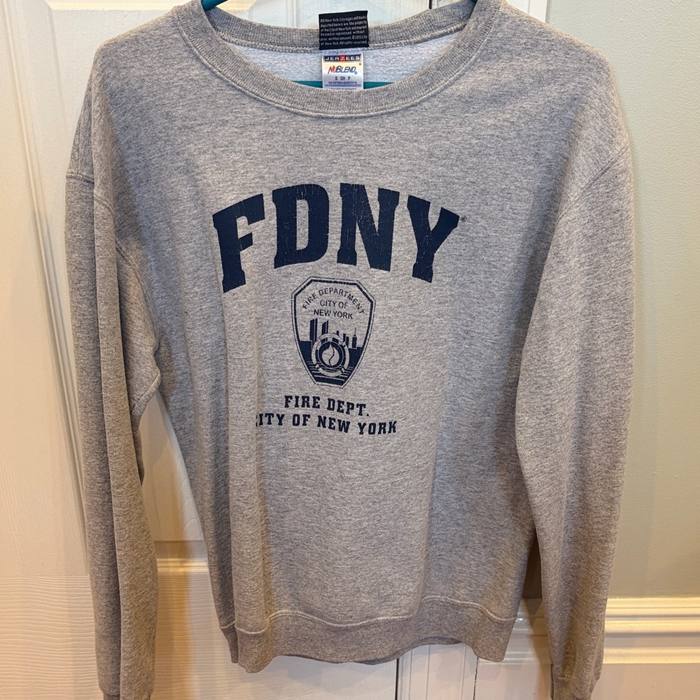 Gray FDNY Women's Sweatshirt